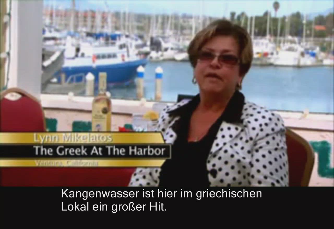 RESTAURANTS verwenden Kangen Wasser - DEUTSCH