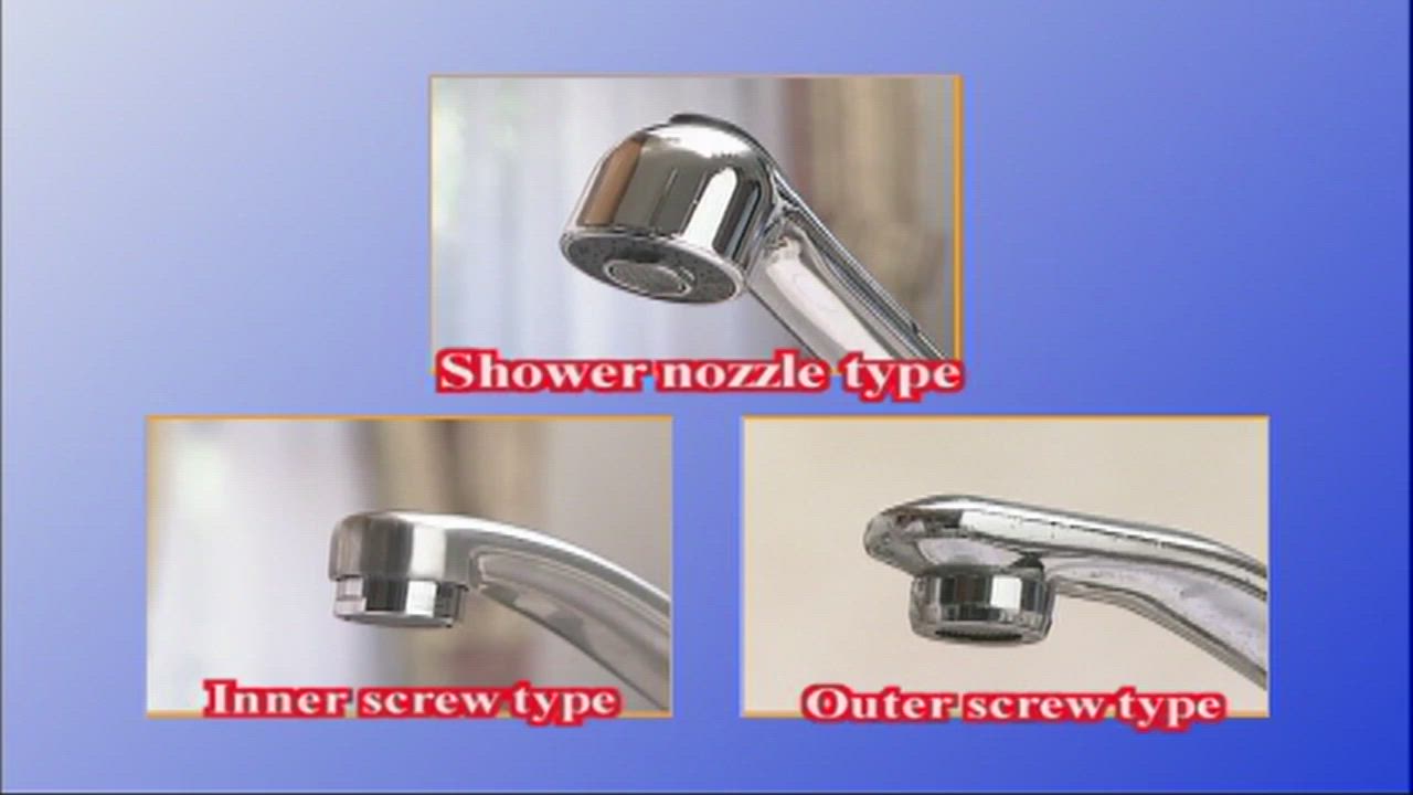 Installing the faucet adapters