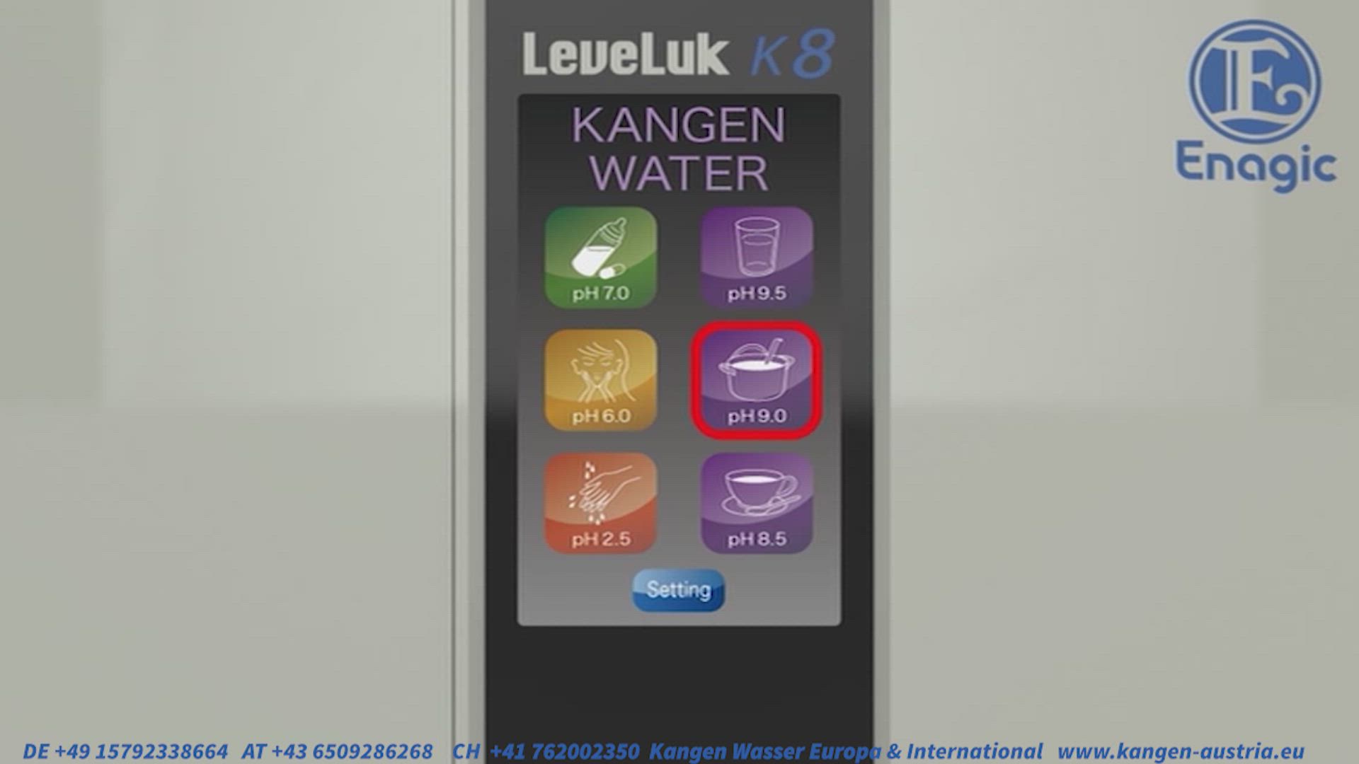 Kangen K8 - Bedienungsanleitung - DEUTSCH